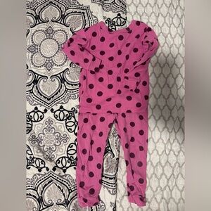 Baby Gap 100% Organic Cotton Polka Dot PJ Set